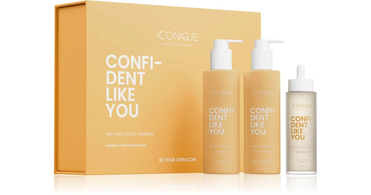 ICONIQUE Professional CONFIDENT LIKE YOU Set anti-caduta dei capelli