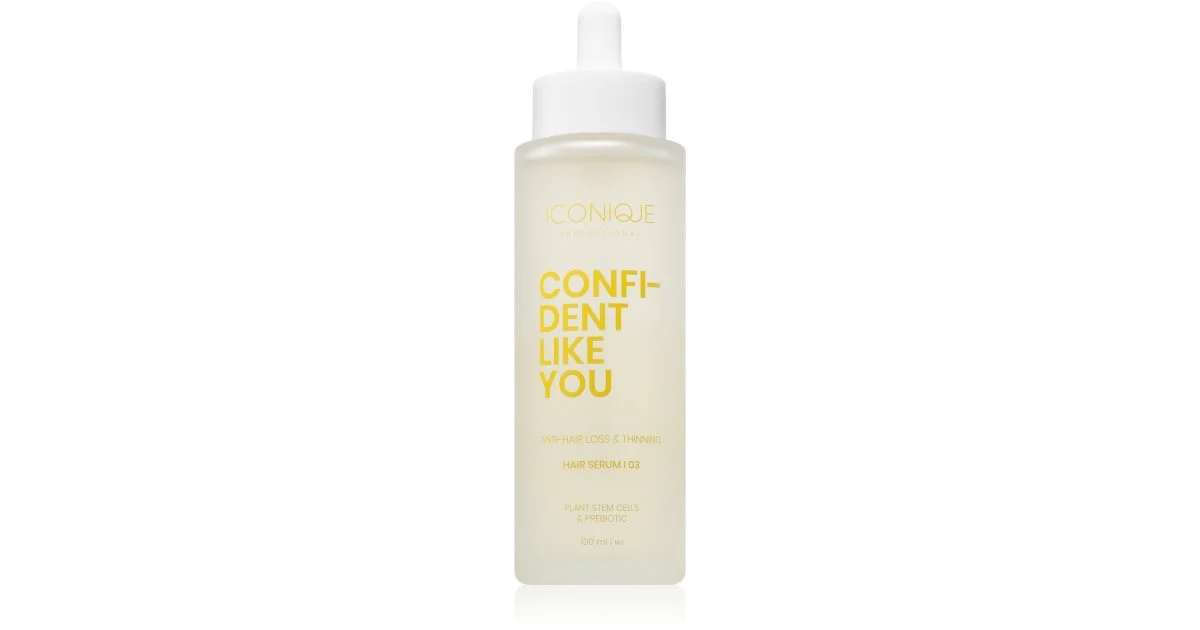 ICONIQUE Professional CONFIDENT LIKE YOU siero anti-caduta dei capelli 100 ml