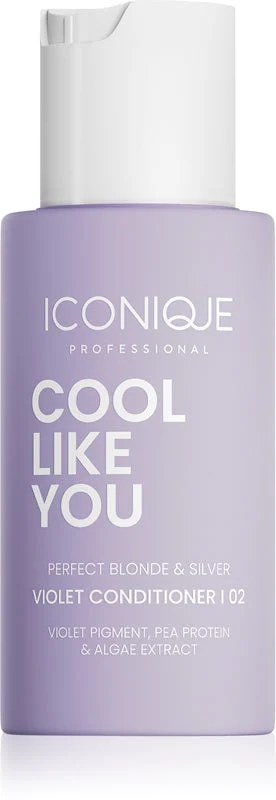 ICONIQUE Professional COOL LIKE YOU Perfect Blonde & Silver Violet balsamo neutralizzante per toni gialli 70 ml
