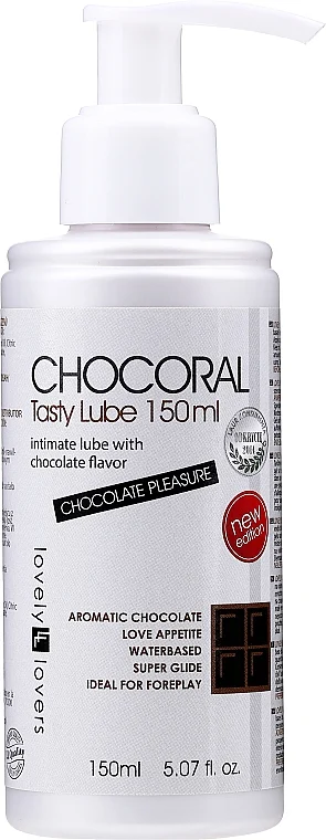 Gel lubrificante intimo con aroma di cioccolato
