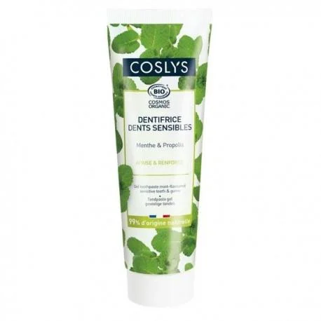 Coslys Dentifricio Menta Bio Denti Sensibili 75ml