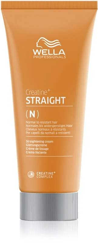 Wella Professionals Creatine+ Straight crema per lisciare i capelli per tutti i tipi di capelli Straight N 200 ml