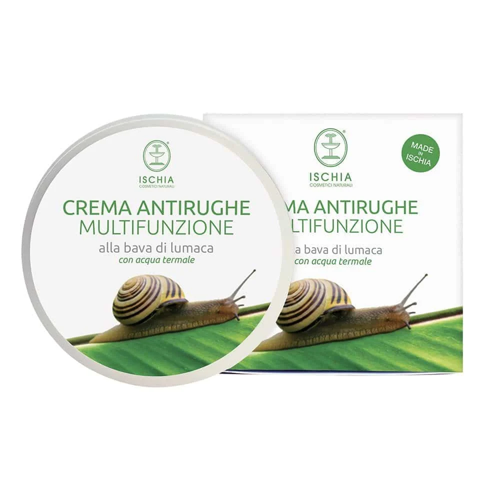 CREMA ANTIRUGHE MULTIFUNZIONE ALLA BAVA DI LUMACA 96% – Terme di Ischia