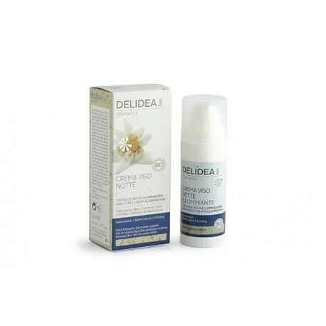 DELIDEA Stella Alpina e Ribes – Crema Viso Notte Illuminante