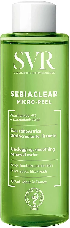 Acqua rivitalizzante detergente e levigante