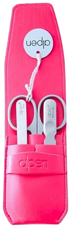 Set per manicure per mancini, rosa, 4 prodotti