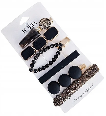 Set fermacapelli, 6 pezzi, SP255CZ