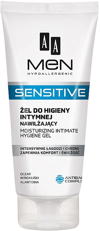 Gel idratante per l'igiene intima, per uomo