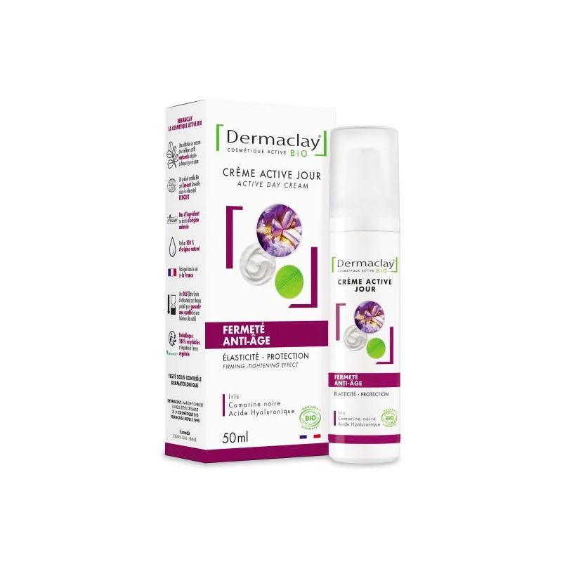 Dermaclay Crema Giorno Rassodante Antietà Biologica 50ml