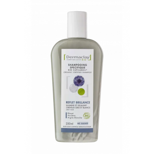 Dermaclay Shampoo Trattante Bio Capelli Grigio Argilla Blu 250ml