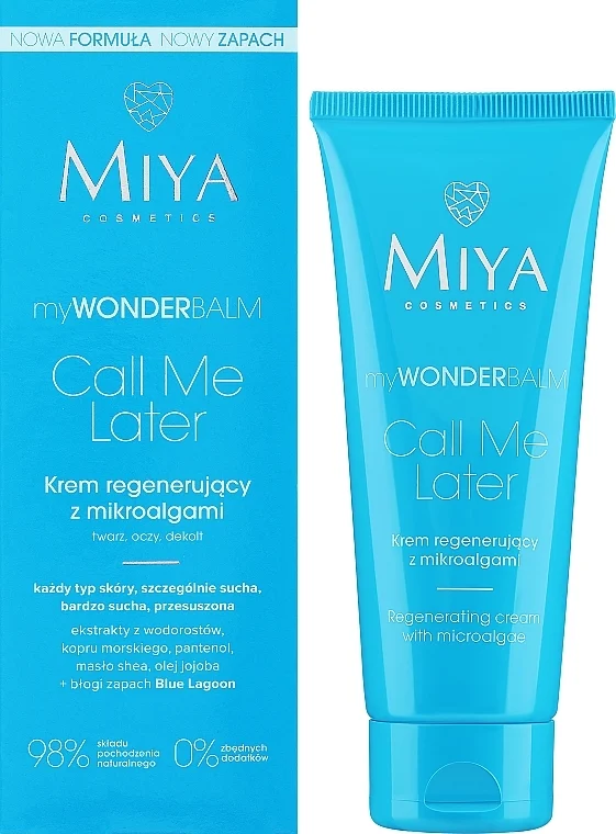 Crema rigenerante con microalghe