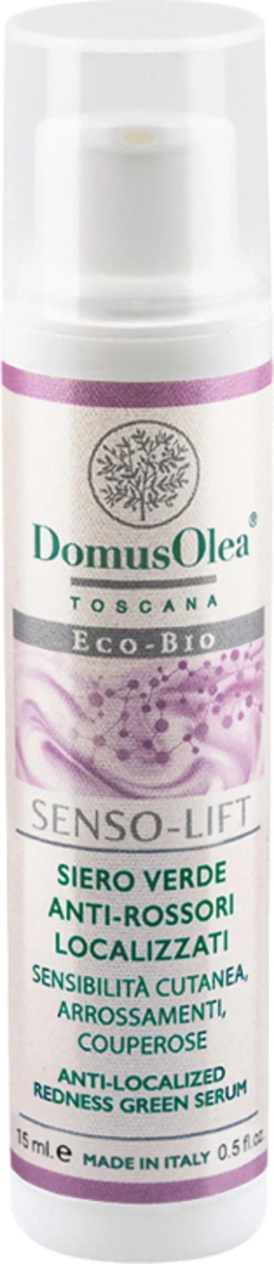 Domus olea toscana Senso Lift - Siero Verde Anti Rossori Localizzati 15 ml
