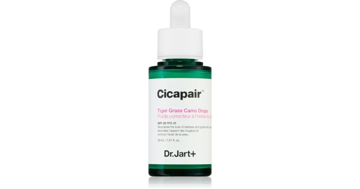 Dr. Jart+ Cicapair™ Tiger Gocce Camo Per Erba Spf 35 Lozione Tonificante Leggera 30 Ml