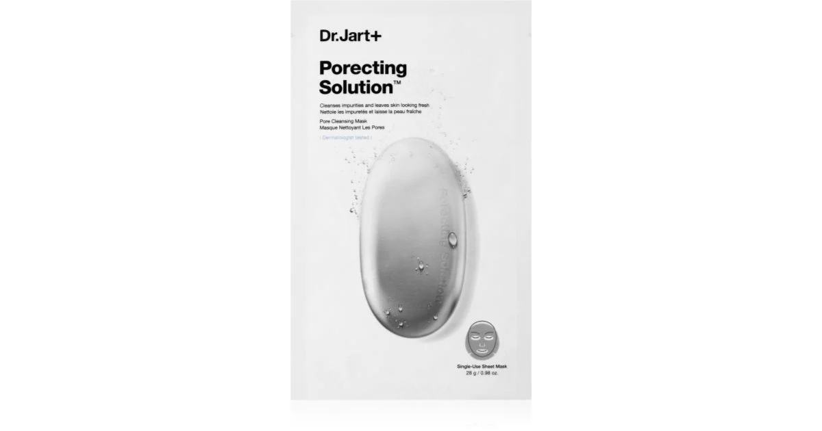 Dr. Jart+ Dermask™ Porecting Solution Maschera Detergente Al Carbone Attivo 28 G