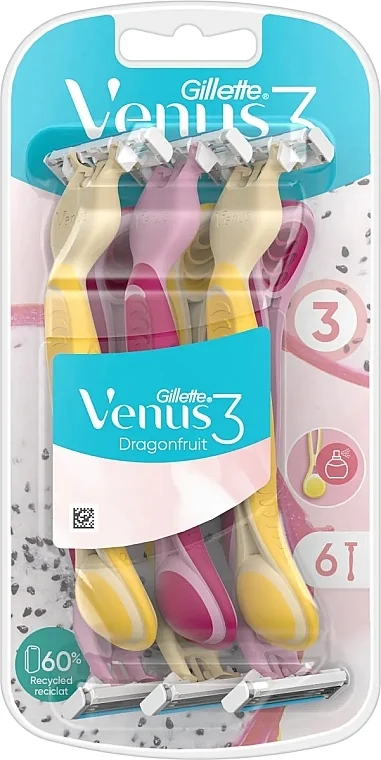 Set di rasoi usa e getta, 6 pezzi