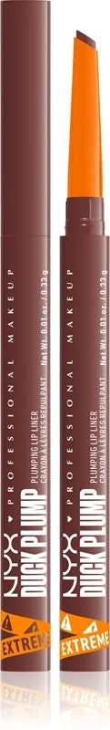 NYX Professional Makeup Duck Plump matita per labbra effetto volumizzante colore Dash of Cocoa 0,33 g