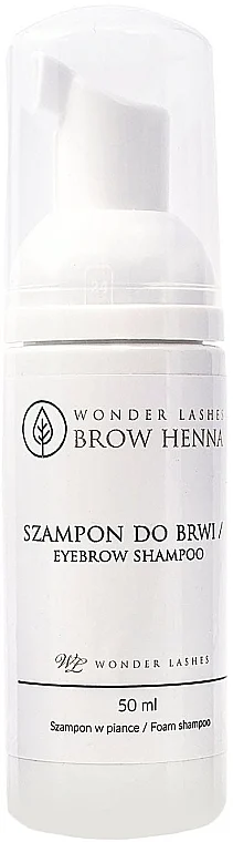 Shampoo schiuma per sopracciglia