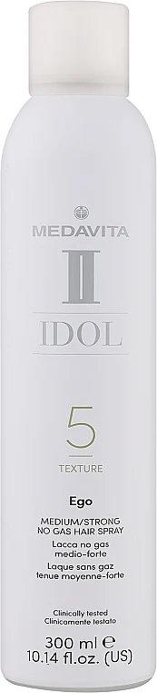 Spray per capelli a tenuta media senza gas