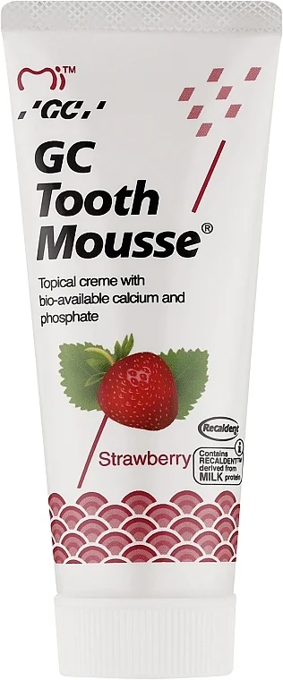 Crema denti alla fragola