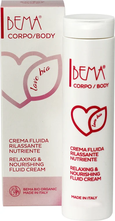 Crema-fluido corpo rilassante e nutriente