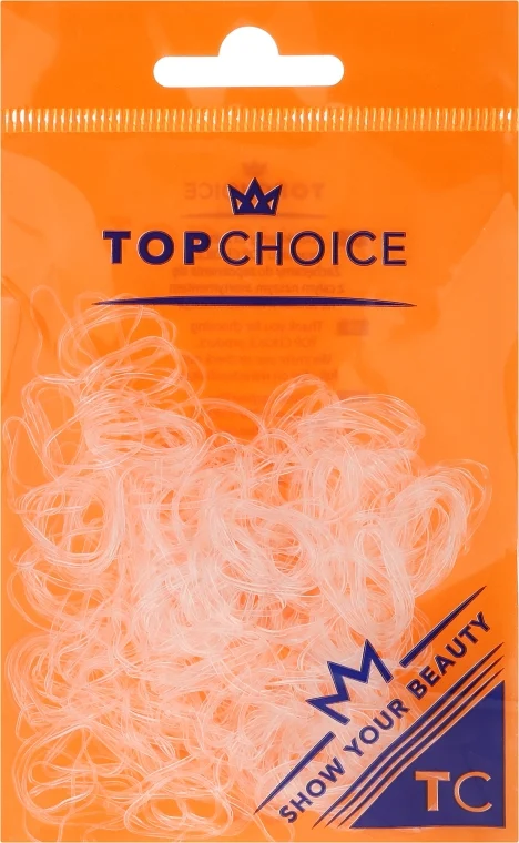 Elastici per capelli 22715, trasparenti