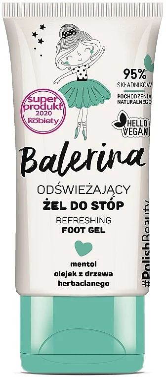 Gel rinfrescante piedi