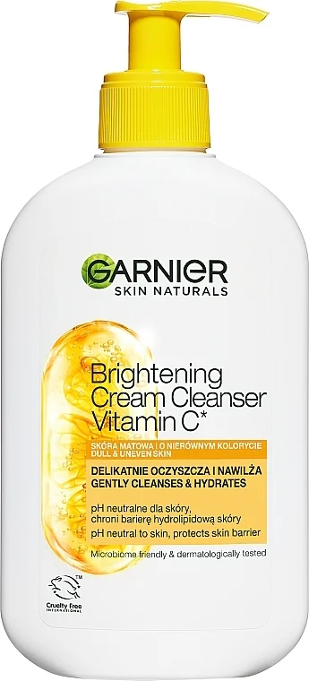 Crema detergente schiarente