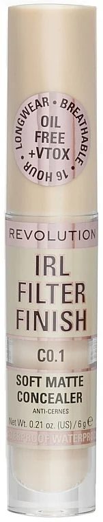 Makeup Revolution IRL Filter Finish Concealer