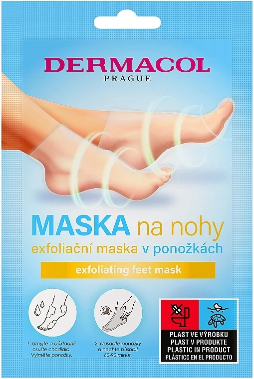Maschera esfoliante per piedi