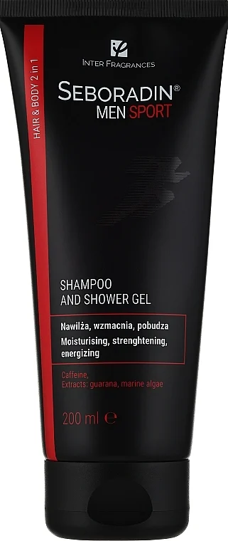 Shampoo e gel doccia 2 in 1, uomo