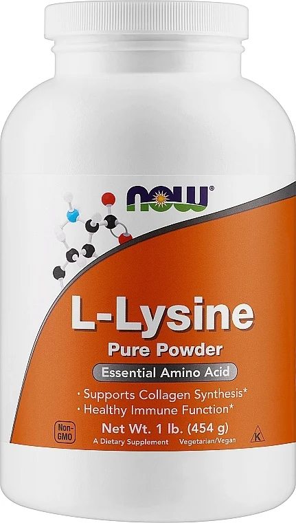 L-lisina pura in polvere