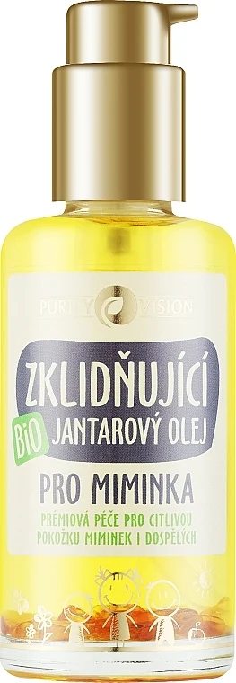 Olio biologico per bambini