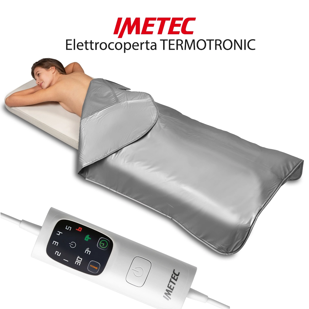 Elettrocoperta Termotronic Imetec 16851 230V 150W Silver Professionale per Trattamenti Estetici e Benessere