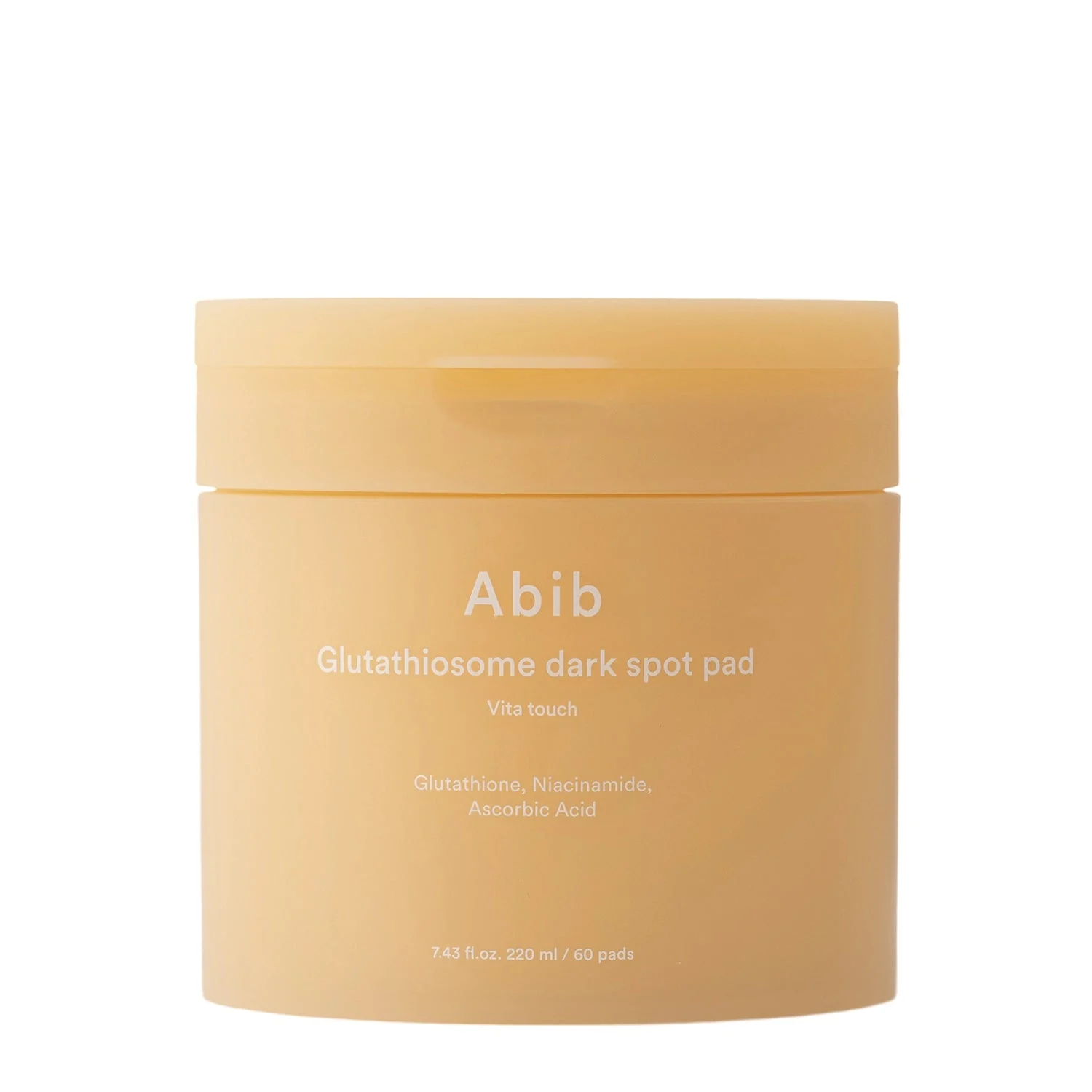 Abib Glutathiosome Dark Spot Vita Touch Pad Illuminante Idratante 220ml 60 pz