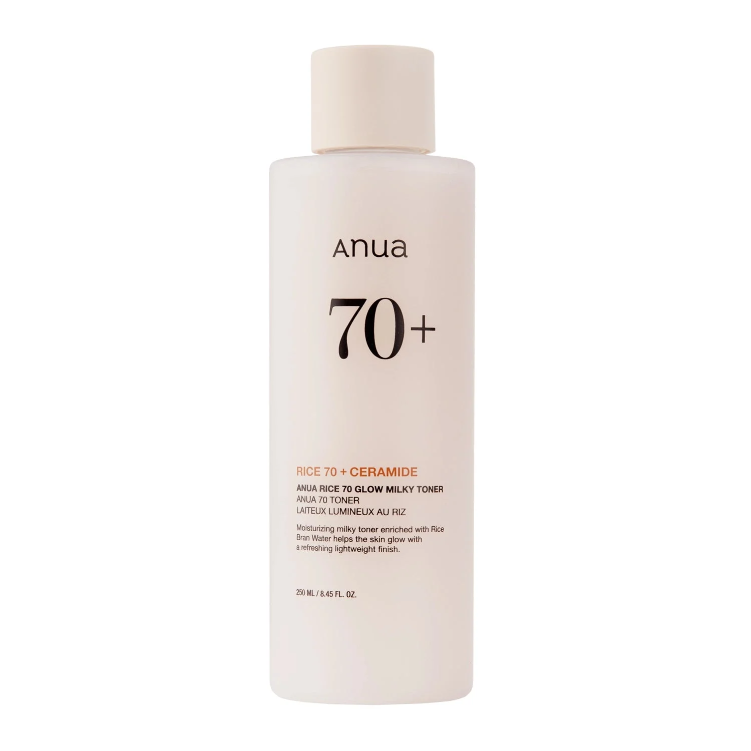 Anua Rice 70 Glow Milky Tonico Idratante Riso 250ml