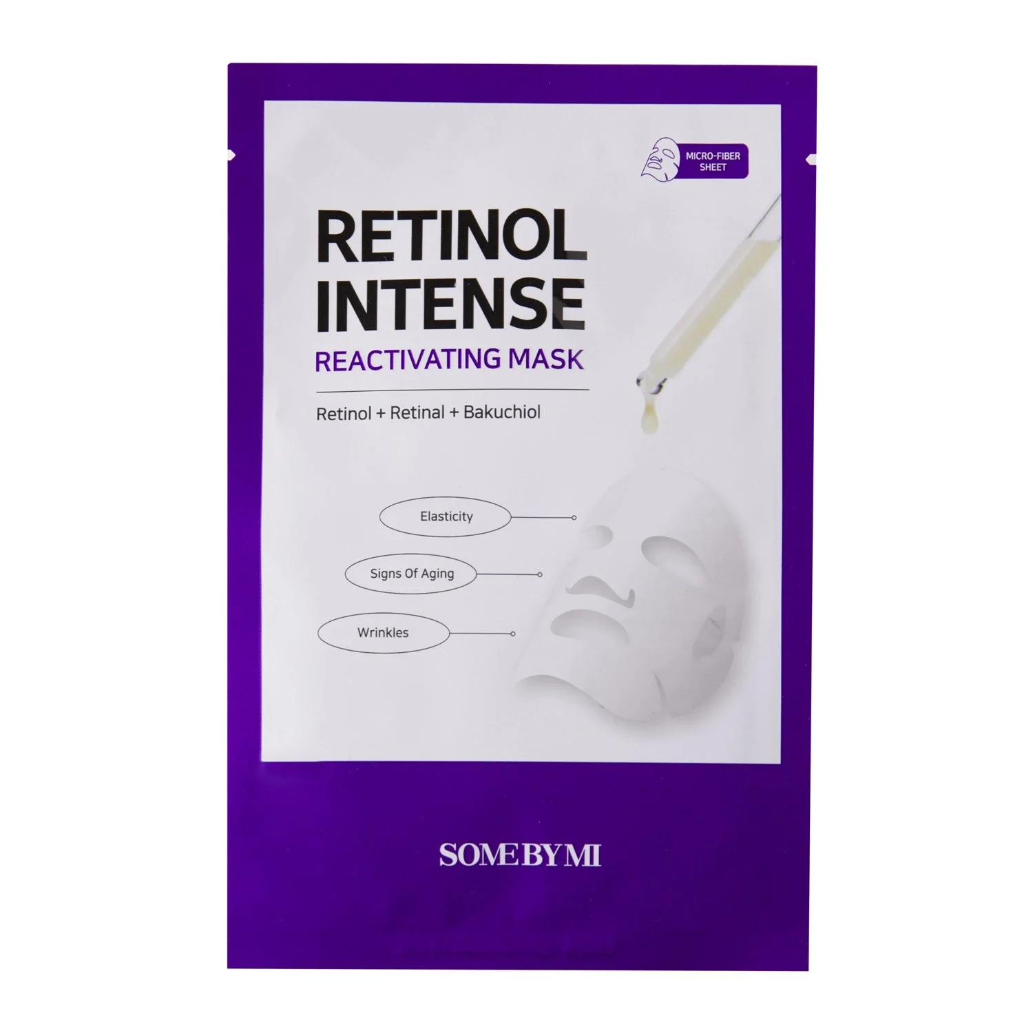 Some By Mi Retinolo Intense Reactivating Maschera in Tessuto Anti-Aging 22g