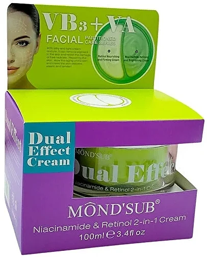 Crema viso a doppio effetto