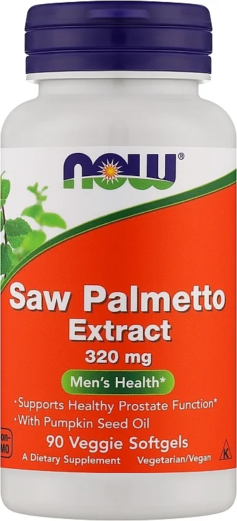 Estratto di palma di sega, 320 mg