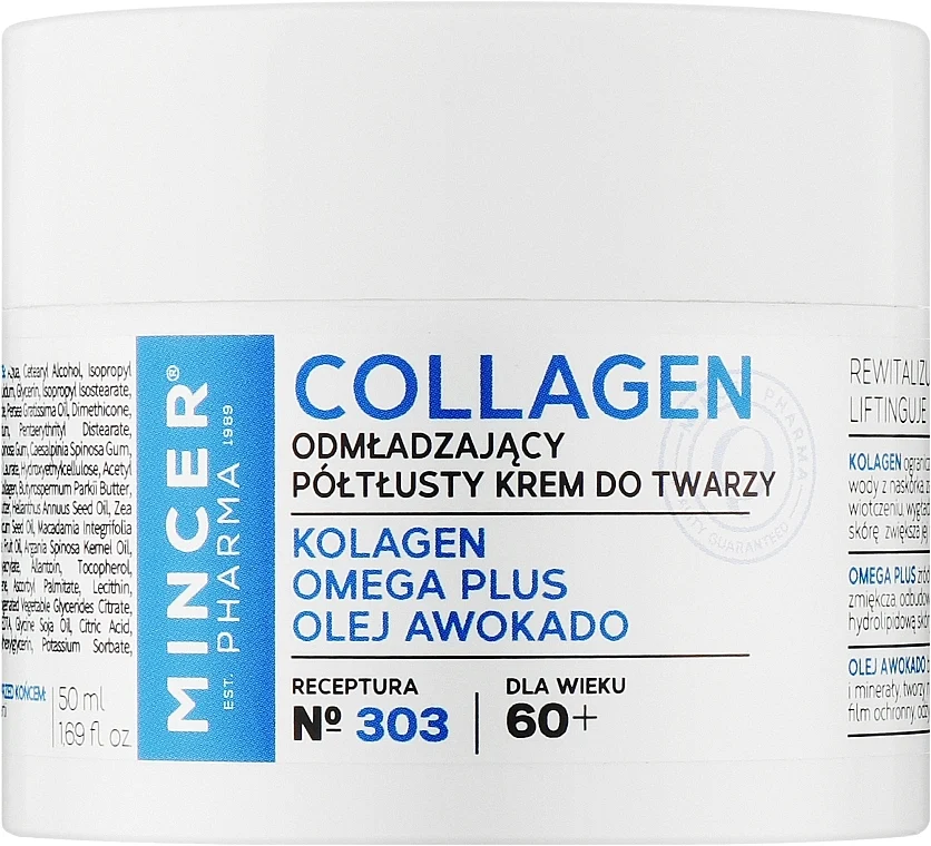 Crema viso anti-età 60+ №303