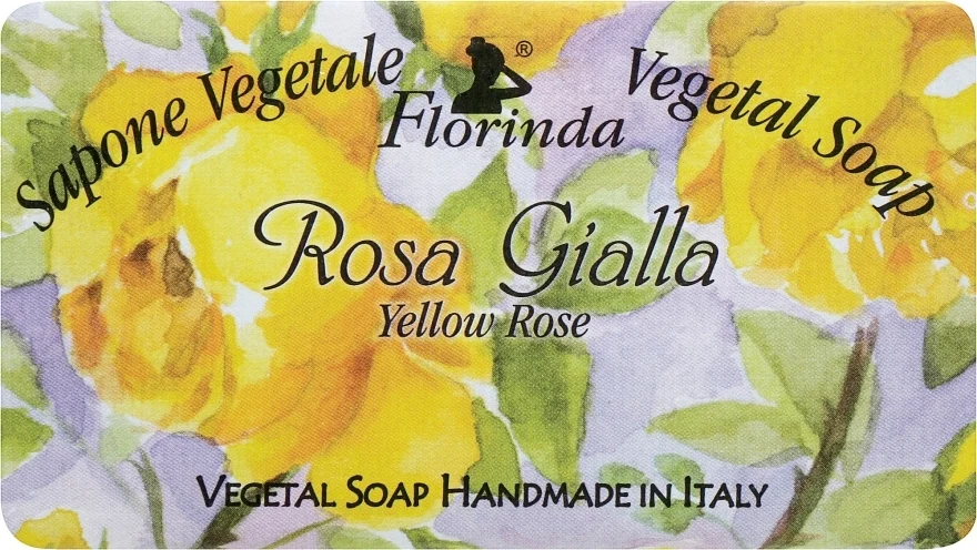 Sapone naturale "Rosa gialla"