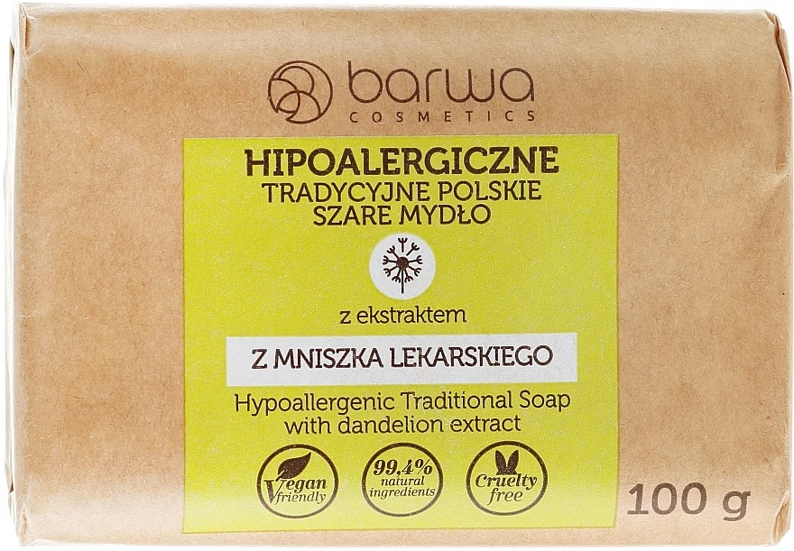 Sapone ipoallergenico "Dente di leone"