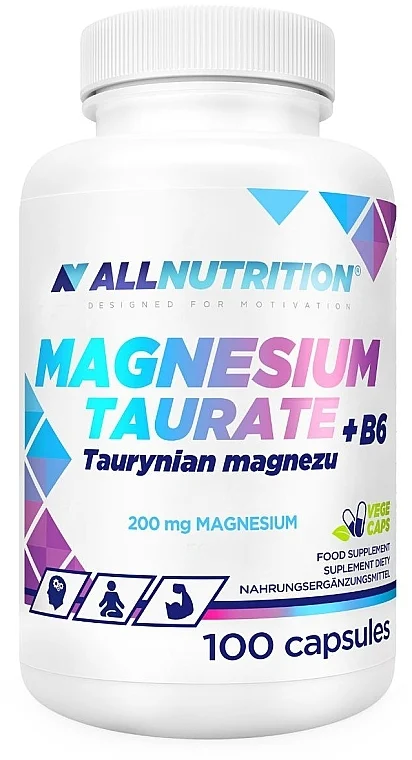 Integratore alimentare "Taurato di magnesio + B6"