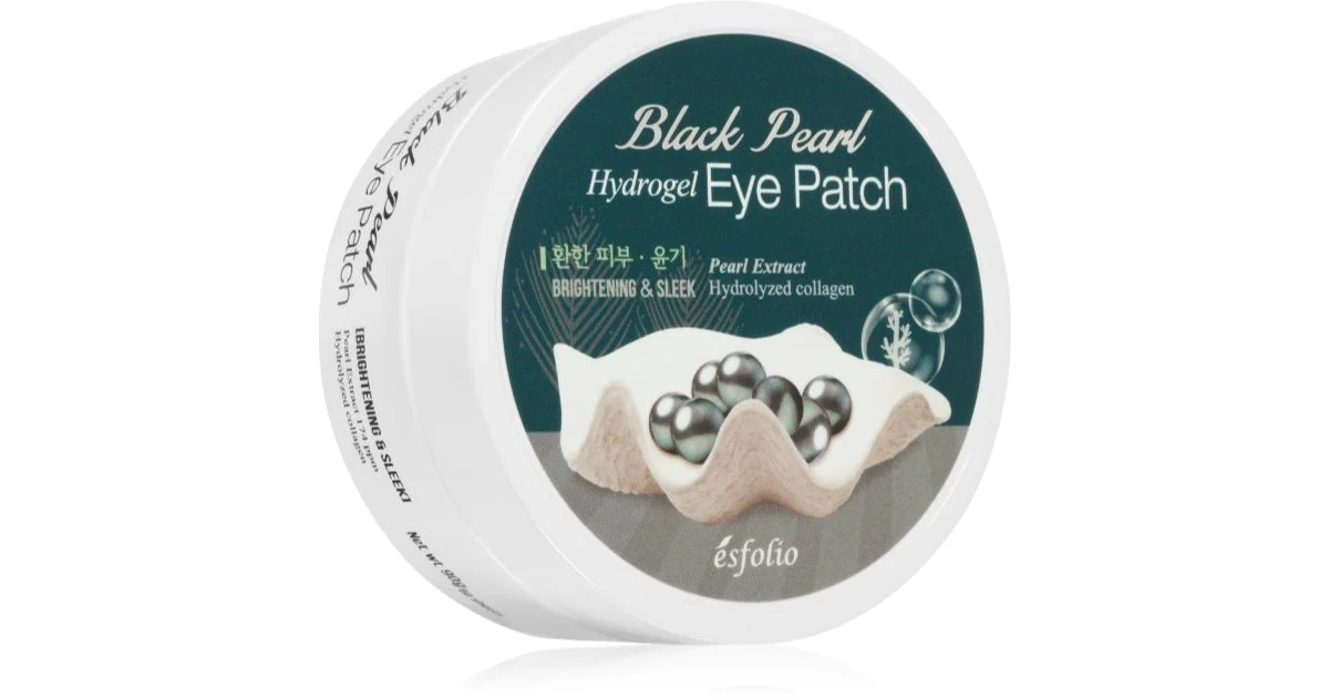esfolio - Black Pearl Hydrogel Patch occhi 60 pezzi