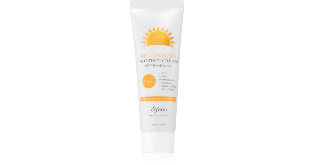 Esfolio Protect Multi Grain Crema Abbronzante Protettiva Illuminante Spf 50+ 30 G