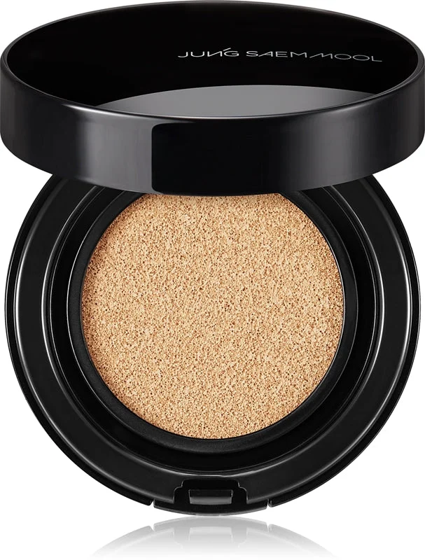 JUNG SAEM MOOL Essential Skin Nuder fondotinta cushion lunga tenuta SPF 50+ + ricarica colore Medium Deep 2× 14 g
