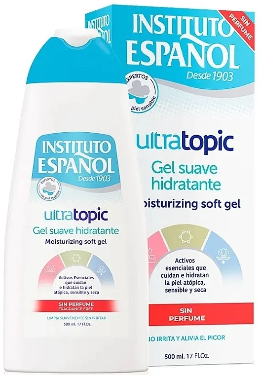 Gel doccia delicato e idratante