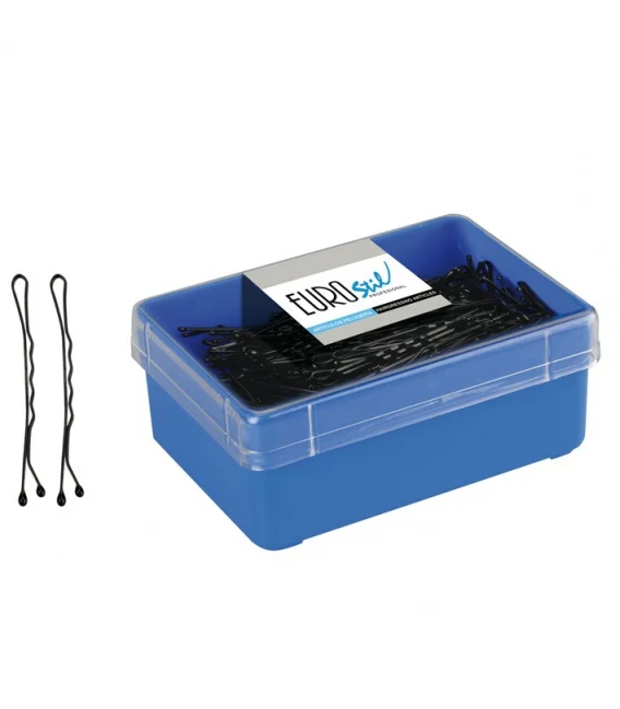 Eurostil Box 300 Black Clips 50mm