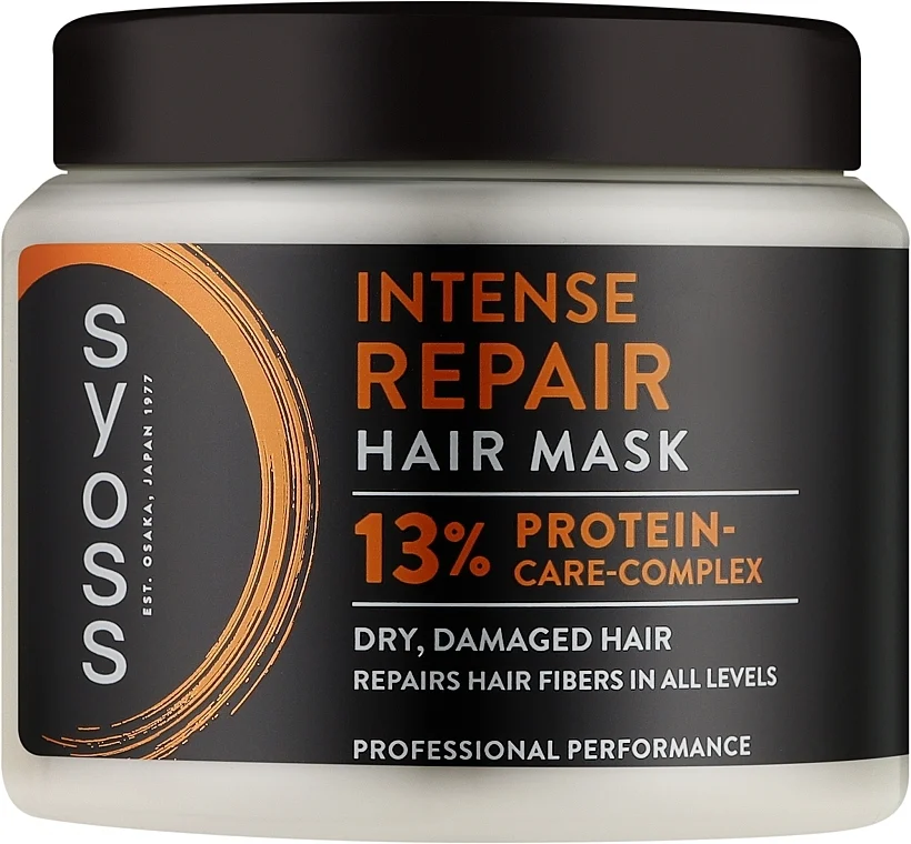 Maschera intensiva per capelli secchi e danneggiati