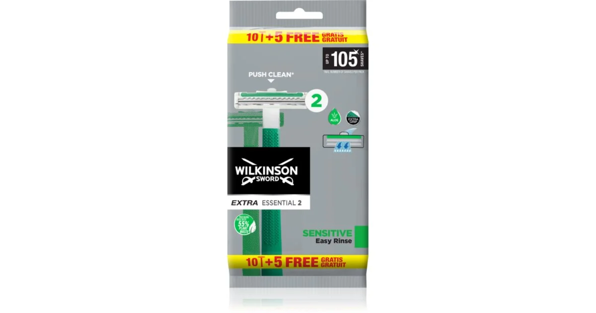 Wilkinson Sword Extra 2 Sensitive rasoio monouso 15 pezzi