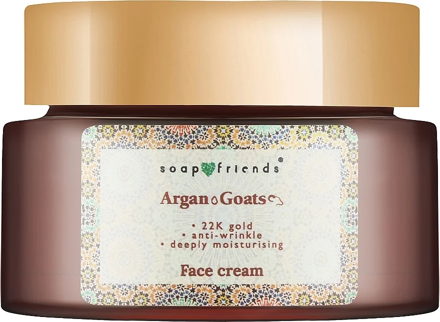 Crema viso idratante "Argan e Latte di capra"